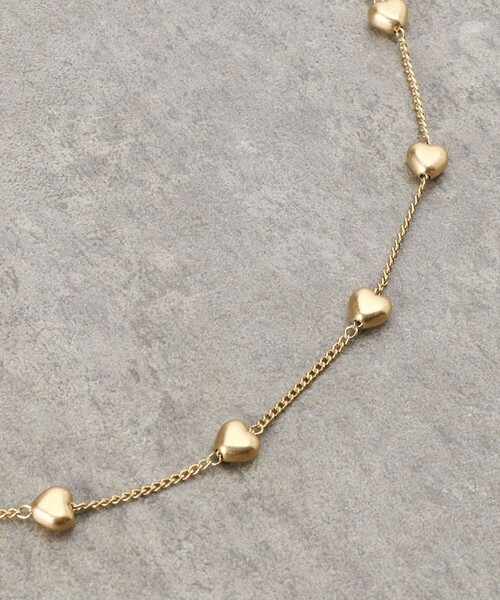 FREAK'S STORE（フリークスストア）の「スモールハートネックレス（ネックレス・レディース・ゴールド・ONE SIZE）」の2枚目の写真