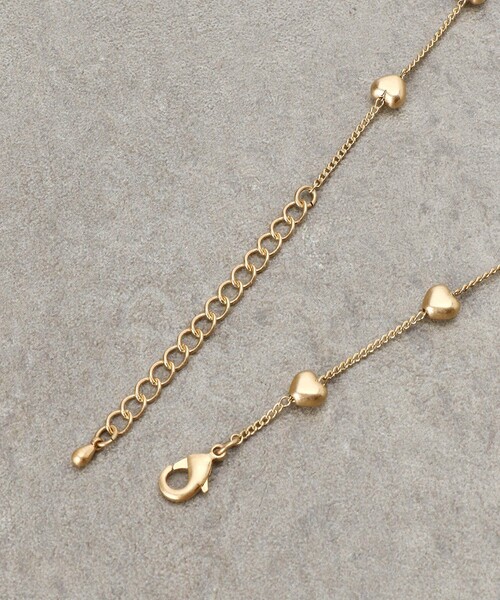 FREAK'S STORE（フリークスストア）の「スモールハートネックレス（ネックレス・レディース・ゴールド・ONE SIZE）」の3枚目の写真