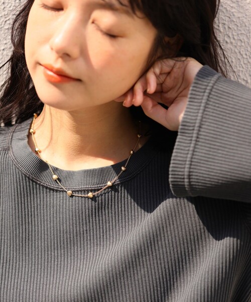 FREAK'S STORE（フリークスストア）の「スモールハートネックレス（ネックレス・レディース・ゴールド・ONE SIZE）」の6枚目の写真