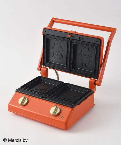 BRUNO - 【お値下げ】BRUNO miffyグリルサンドメーカーダブル＋ワッフルプレート BRUNO - 【お値下げ】BRUNO miffyグリルサンドメーカーダブル＋