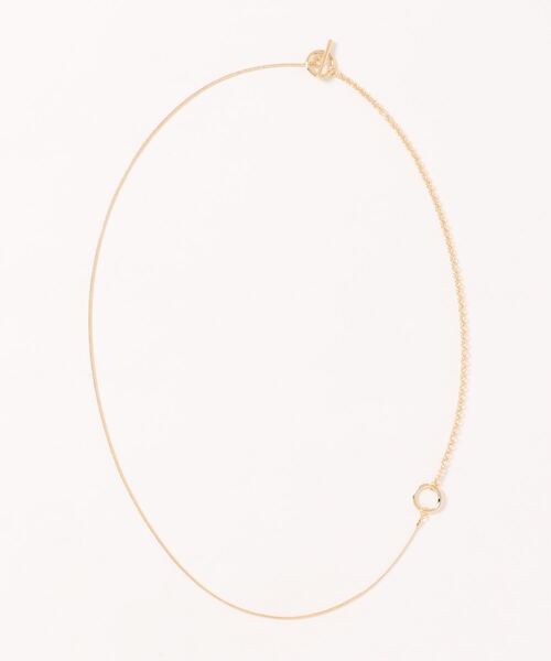 N.（N. Natural Beauty Basic）（エヌエヌナチュラルビューティーベーシック）の「2ポイントマンテルネックレス（ネックレス・レディース・シルバー/ゴールド・FREE）」の6枚目の写真