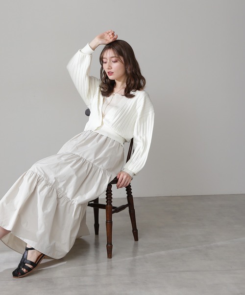 N.（N. Natural Beauty Basic）（エヌエヌナチュラルビューティーベーシック）の「2ポイントマンテルネックレス（ネックレス・レディース・シルバー/ゴールド・FREE）」の3枚目の写真