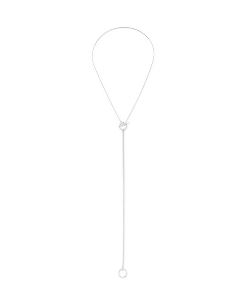 N.（N. Natural Beauty Basic）（エヌエヌナチュラルビューティーベーシック）の「2ポイントマンテルネックレス（ネックレス・レディース・シルバー/ゴールド・FREE）」の11枚目の写真