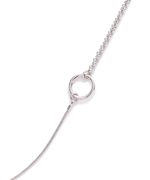 N.（N. Natural Beauty Basic）（エヌエヌナチュラルビューティーベーシック）の「2ポイントマンテルネックレス（ネックレス・レディース・シルバー/ゴールド・FREE）」の9枚目の写真