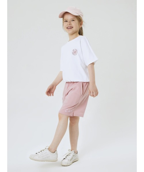 GAP（ギャップ）の「Gapロゴ ショートパンツ (キッズ)（その他パンツ・キッズ・ベージュ/グレー/マルチ/ピンク・S/M/L/XS/XXL/XL）」の7枚目の写真