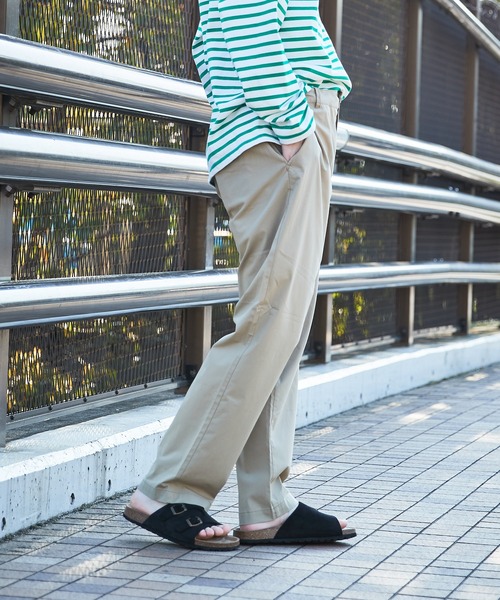 CIAOPANIC TYPY（チャオパニックティピー）の「TCクールマックスイージートラウザーパンツ（スラックス・メンズ・グレー/ベージュ/ブラック/ネイビー・L/M/S）」の19枚目の写真