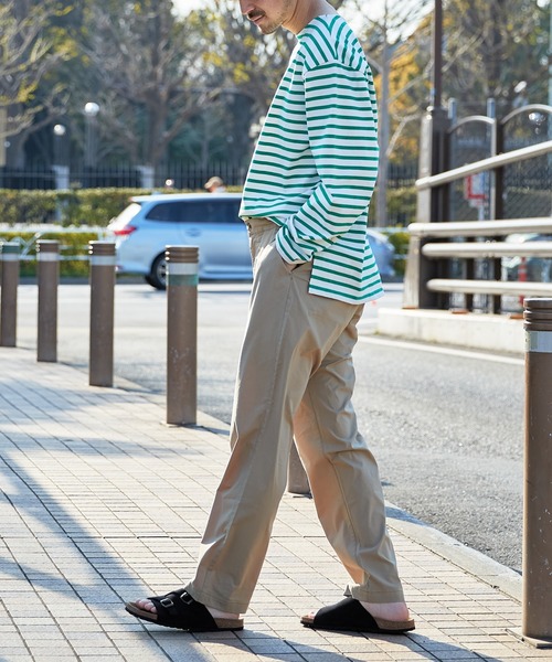 CIAOPANIC TYPY（チャオパニックティピー）の「TCクールマックスイージートラウザーパンツ（スラックス・メンズ・グレー/ベージュ/ブラック/ネイビー・L/M/S）」の21枚目の写真