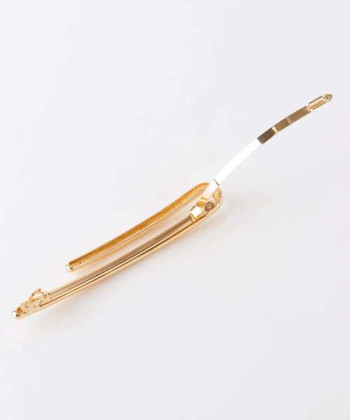 SMELLY（スメリー）の「ラインロングバレッタ（その他ヘアアクセサリー・レディース・ゴールド・-）」の5枚目の写真