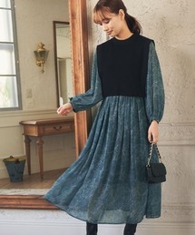 mysty woman | ベストSET花柄ワンピース 273175(ワンピース)