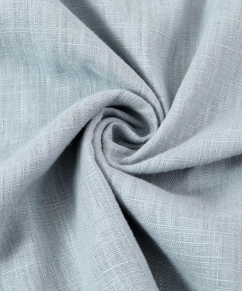 UR'S（ユアーズ）の「ﾘﾈﾝﾌﾚｱｽｶｰﾄ（スカート・レディース・ブルー/グリーン/ナチュラル/ブラック/グレー・S/M/L）」の12枚目の写真