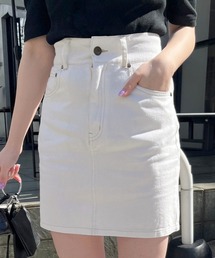 OLIVE des OLIVE | デニムミニスカート(スカート)