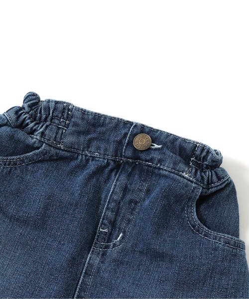 BREEZE（ブリーズ）の「スカラップフリンジデニムスカート（デニムスカート・キッズ・サックスブルー/ブルー・90/150/110/130/120/140/100）」の13枚目の写真