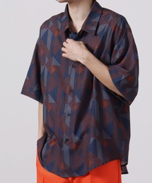 CIAO | ciao 半袖 とろみレトロシャツ(シャツ/ブラウス)