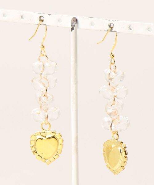 tone(トーン)の「【LoveAmooN】 jewelryheart (MA)(ピアス(両耳用)・レディース・ゴールド・FREE)」の4枚目の写真