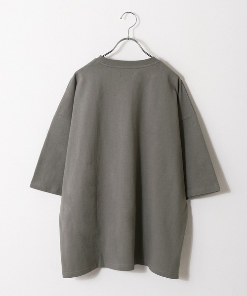 ZIP FIVE(ジップファイブ)の「【ZIP FIVE】【USAコットン】【8oz】バルーンスリーブオーバーサイズ ヘビーウェイト半袖Tシャツ(Tシャツ/カットソー・メンズ・ホワイト/ブラック/チャコール・MEDIUM/LARGE)」の7枚目の写真