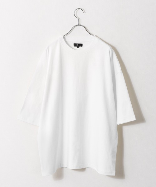 ZIP FIVE(ジップファイブ)の「【ZIP FIVE】【USAコットン】【8oz】バルーンスリーブオーバーサイズ ヘビーウェイト半袖Tシャツ(Tシャツ/カットソー・メンズ・ホワイト/ブラック/チャコール・MEDIUM/LARGE)」の22枚目の写真