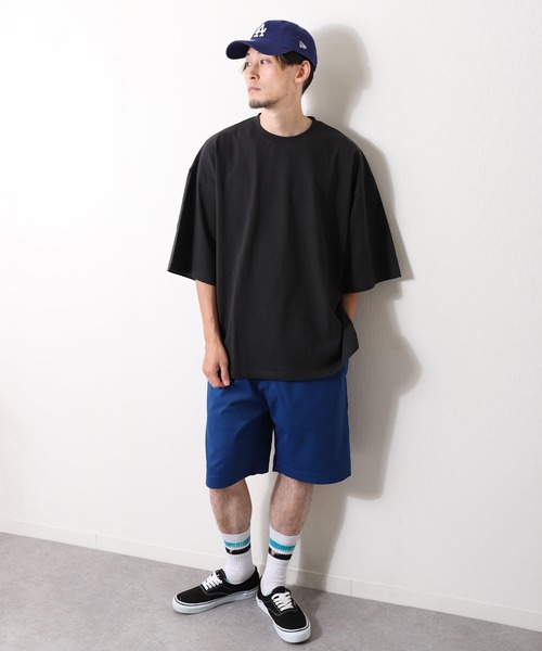 ZIP FIVE(ジップファイブ)の「【ZIP FIVE】【USAコットン】【8oz】バルーンスリーブオーバーサイズ ヘビーウェイト半袖Tシャツ(Tシャツ/カットソー・メンズ・ホワイト/ブラック/チャコール・MEDIUM/LARGE)」の16枚目の写真