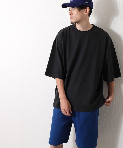ZIP FIVE(ジップファイブ)の「【ZIP FIVE】【USAコットン】【8oz】バルーンスリーブオーバーサイズ ヘビーウェイト半袖Tシャツ(Tシャツ/カットソー・メンズ・ホワイト/ブラック/チャコール・MEDIUM/LARGE)」の17枚目の写真
