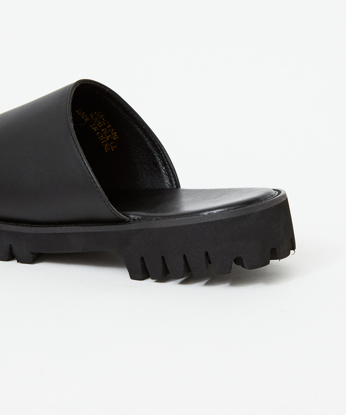 MYSELF ABAHOUSE(マイセルフアバハウス)の「厚底ネオレザーサンダル(サンダル・メンズ・ホワイト/ブラック・M/L/LL)」の8枚目の写真