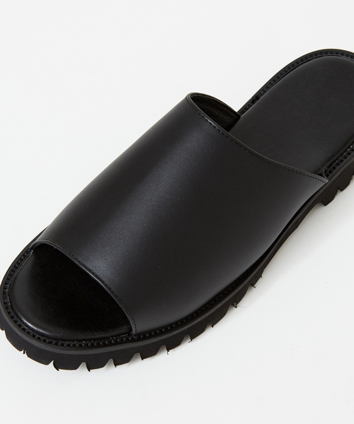 MYSELF ABAHOUSE(マイセルフアバハウス)の「厚底ネオレザーサンダル(サンダル・メンズ・ホワイト/ブラック・M/L/LL)」の11枚目の写真