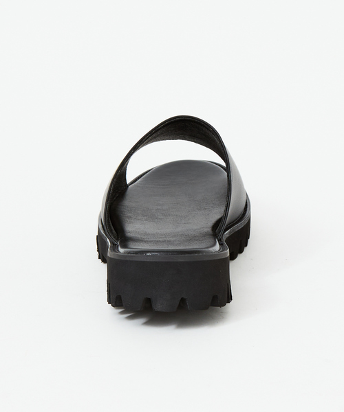 MYSELF ABAHOUSE(マイセルフアバハウス)の「厚底ネオレザーサンダル(サンダル・メンズ・ホワイト/ブラック・M/L/LL)」の13枚目の写真