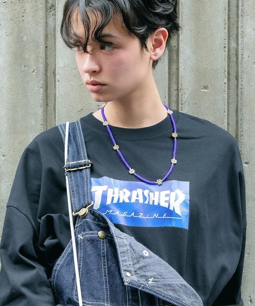 ブランド古着 長袖tシャツ Tシャツ カットソー Thrasher スラッシャー のファッション通販 Zozoused