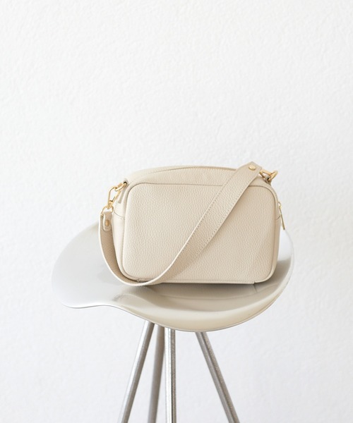 SLOBE IENA（スローブイエナ）の「《追加》【MARCO BIANCHINI/マルコ・ビアンキーニ 】2WAYショルダーバッグ（ショルダーバッグ・レディース・ナチュラル/ブラック/グリーン/キャメル・FREE）」の18枚目の写真