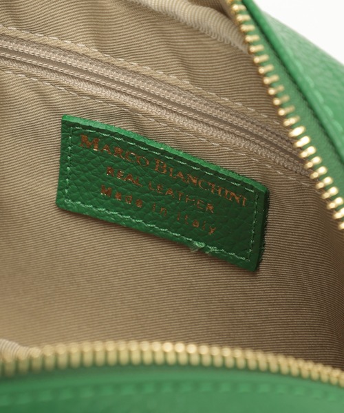 SLOBE IENA（スローブイエナ）の「《追加》【MARCO BIANCHINI/マルコ・ビアンキーニ 】2WAYショルダーバッグ（ショルダーバッグ・レディース・ナチュラル/ブラック/グリーン/キャメル・FREE）」の12枚目の写真