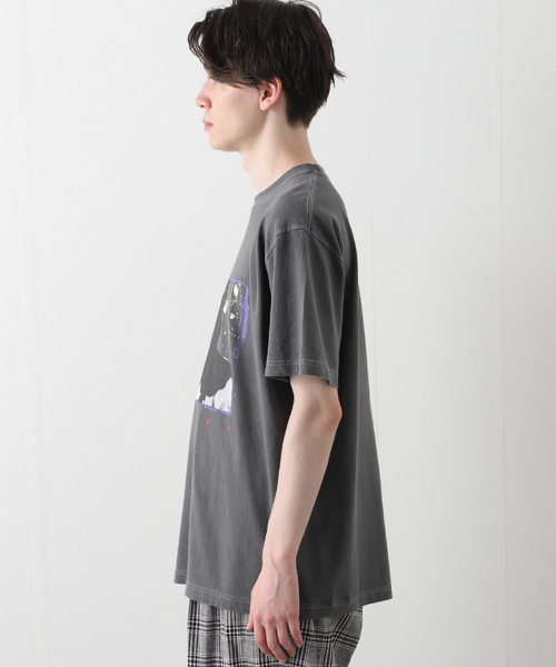 Insonnia PROJECTS(インソニアプロジェクト)の「【Insonnia Project / インソニア プロジェクト】TUPAC TEE 202(Tシャツ/カットソー・メンズ・ホワイト/ブラック・2/3)」の5枚目の写真