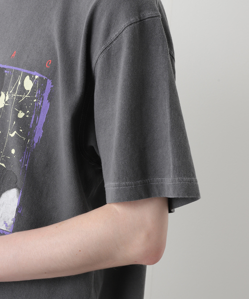 Insonnia PROJECTS(インソニアプロジェクト)の「【Insonnia Project / インソニア プロジェクト】TUPAC TEE 202(Tシャツ/カットソー・メンズ・ホワイト/ブラック・2/3)」の10枚目の写真