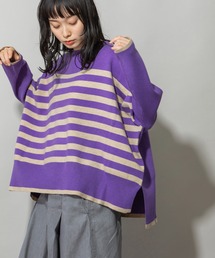 Munich（ミューニック）の「PBTヤーンインターロックニットワイドプルオーバー（Tシャツ/カットソー）」