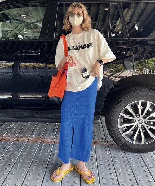 CORNERS(コーナーズ)の「マルチウェイスリットタイトスカート(スカート・レディース・アイボリー/ブラック/グリーン/ブルー・M)」の4枚目の写真