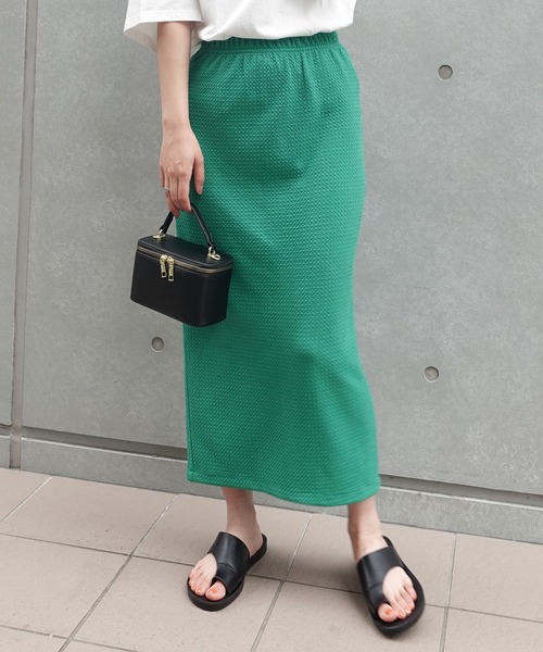 CORNERS(コーナーズ)の「マルチウェイスリットタイトスカート(スカート・レディース・アイボリー/ブラック/グリーン/ブルー・M)」の11枚目の写真