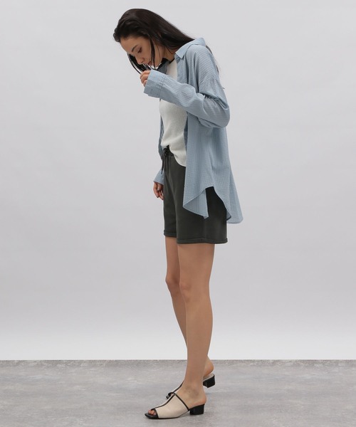 LAKOLE(ラコレ)の「ニットアメスリタンクトップ / 349115(タンクトップ・レディース・オフホワイト/ブラック・FREE)」の4枚目の写真