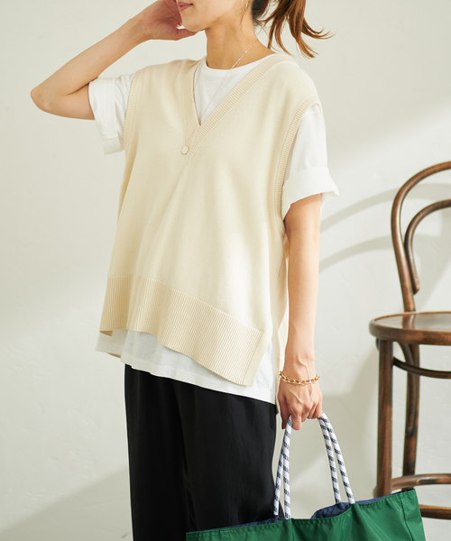 フレームワーク　LINEN CORD ニット FRAMe WORK ニット LINEN CORD ニット（ニット／セーター