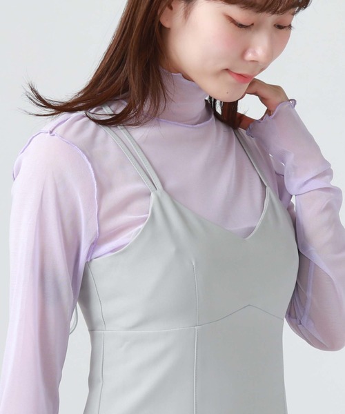 archives（アルシーヴ）の「ルーズネックカットＴＯＰＳ／（Tシャツ/カットソー・レディース・ブラック/ブラウン/グレー/アイボリー/ブルーグレー/ミント/ラベンダー・MEDIUM）」の21枚目の写真