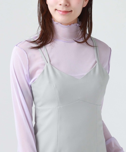 archives（アルシーヴ）の「ルーズネックカットＴＯＰＳ／（Tシャツ/カットソー・レディース・ブラック/ブラウン/グレー/アイボリー/ブルーグレー/ミント/ラベンダー・MEDIUM）」の22枚目の写真