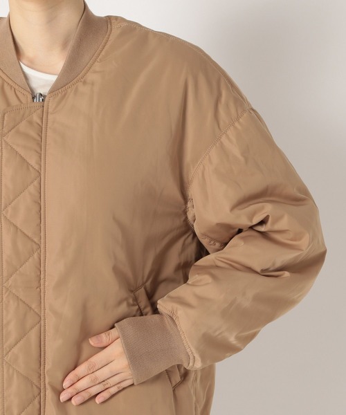 BABYLONE(バビロン)の「リバーシブルMA-1(MA-1・レディース・ブラック/グレー系その他/ライトベージュ・フリー)」の5枚目の写真