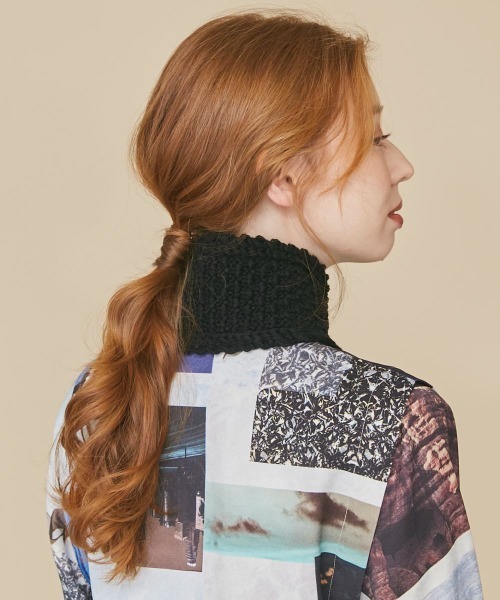 kaorinomori(カオリノモリ)の「kaorinomori フルヘアバンド(ヘアバンド・レディース・ホワイト/ブラック/ブルー・FREE)」の14枚目の写真