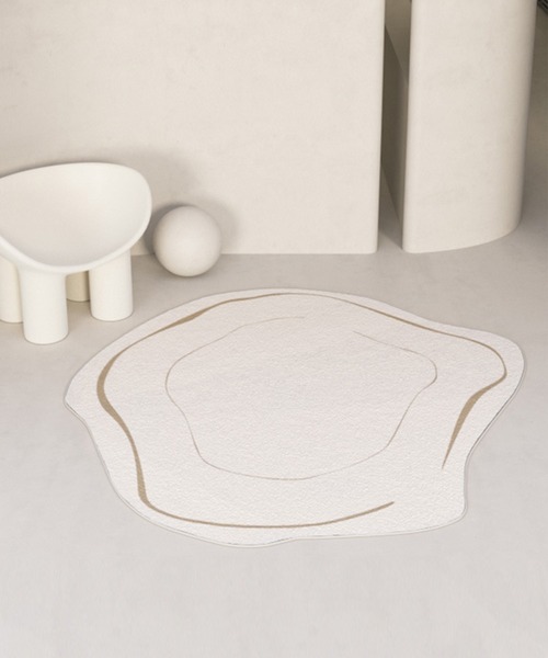 aimoha（アイモハ）の「【モダンデザイン】不規則な丸いカーペット（ラグ/マット・レディース・その他1/その他2/その他3/その他4・FREE）」の9枚目の写真