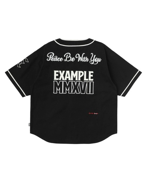 EXAMPLE（エグザンプル）の「EXAMPLE HEAVY CANVAS BASEBALL S/S SHIRT（Tシャツ/カットソー・メンズ・ブラック/カーキ・M/L/XL）」の15枚目の写真