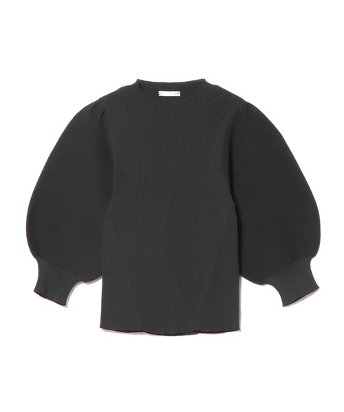 「ESTNATION」 半袖ニット - ブラック レディース ESTNATION 「ESTNATION」 半袖ニット X-LARGE ブラック メンズ