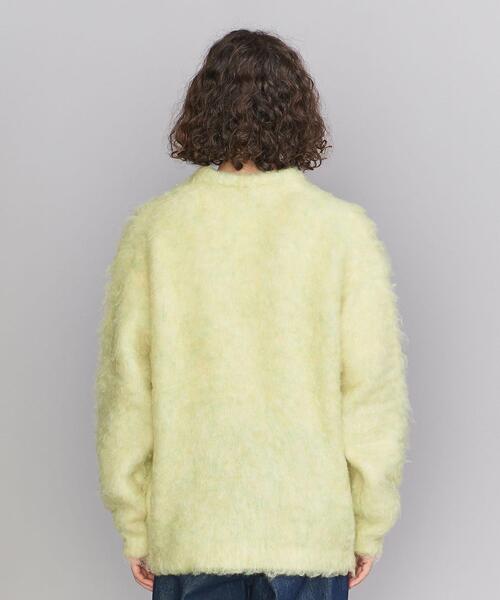 BEAUTY&YOUTH UNITED ARROWS(ビューティーアンドユースユナイテッドアローズ)の「【WEB限定】スーパーシャギー クルーネック ニット(ニット/セーター・メンズ・ブラック/ライム/ブラウン・S/M/L)」の21枚目の写真