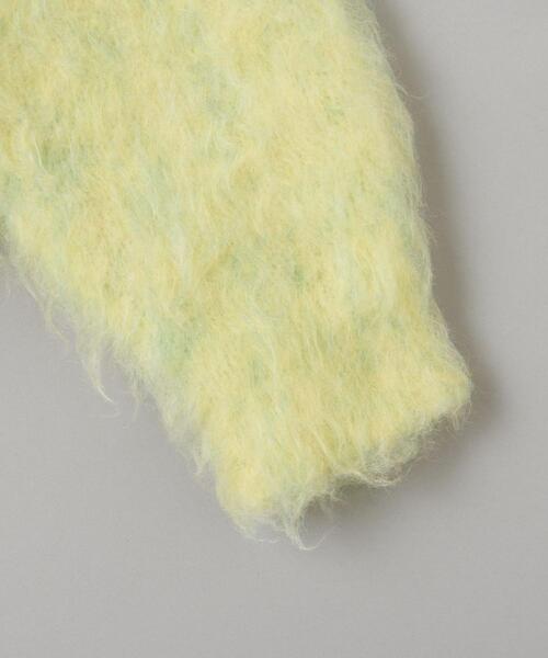 BEAUTY&YOUTH UNITED ARROWS(ビューティーアンドユースユナイテッドアローズ)の「【WEB限定】スーパーシャギー クルーネック ニット(ニット/セーター・メンズ・ブラック/ライム/ブラウン・S/M/L)」の15枚目の写真