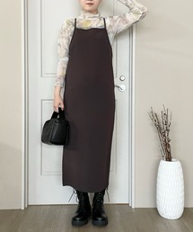 LOWRYS FARM | ジョーゼットキャミワンピ　162162(ワンピース)