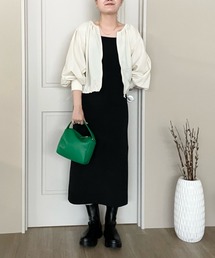 LOWRYS FARM | ジョーゼットキャミワンピ　162162(ワンピース)