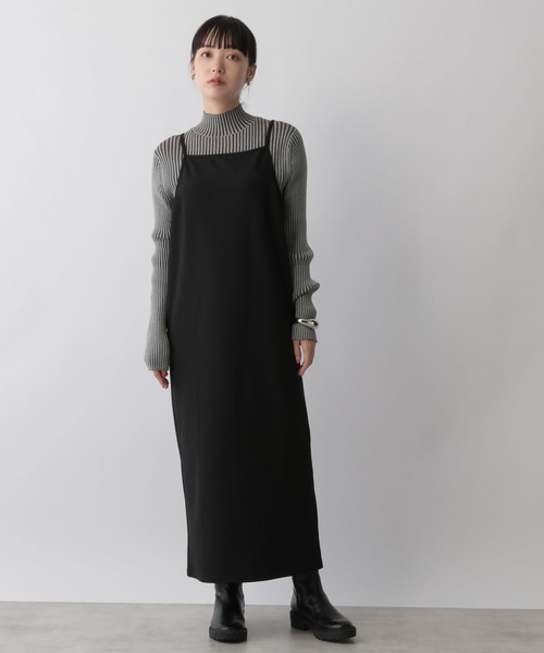 LOWRYS FARM（ローリーズファーム）の「ジョーゼットキャミワンピ　162162（ワンピース・レディース・ブラック/ブラウン/カーキ/アイボリー・FREE）」の20枚目の写真