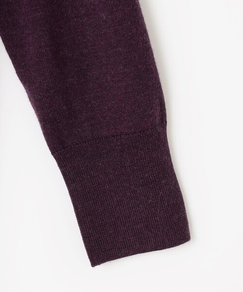 J.PRESS（ジェイプレス）の「【WEB限定カラーあり・洗える】EASY WOOL ワンピース（ワンピース・レディース・パープル系/グレー系/ネイビー系/ブラウン系・11/9）」の6枚目の写真