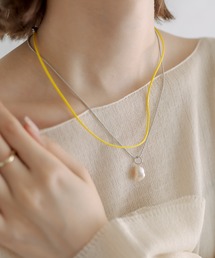 [otonamystic]淡水パール2WAYネックレス