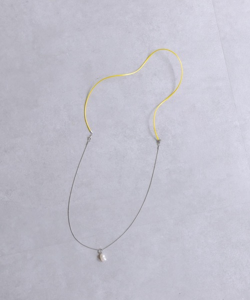 mystic（ミスティック）の「[otonamystic]淡水パール2WAYネックレス（ネックレス・レディース・ベージュ/イエロー・ONE SIZE）」の10枚目の写真